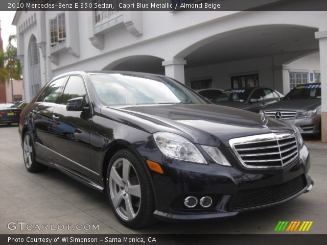 2010 Mercedes-Benz E 350 Sedan in Capri Blue Metallic