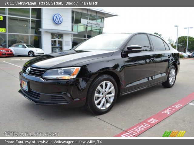 2011 Volkswagen Jetta SE Sedan in Black