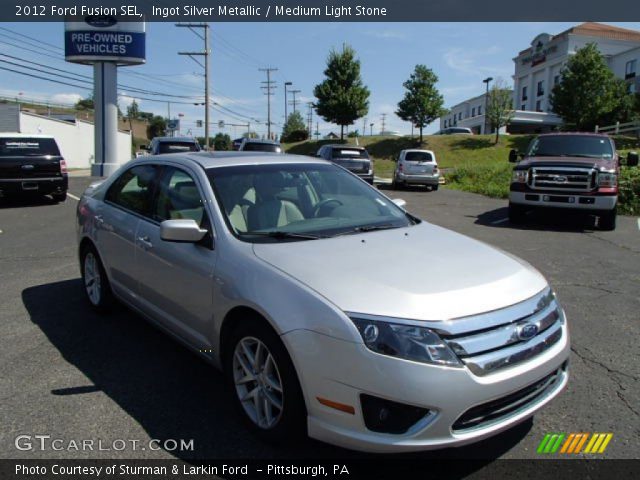 2012 Ford Fusion SEL in Ingot Silver Metallic
