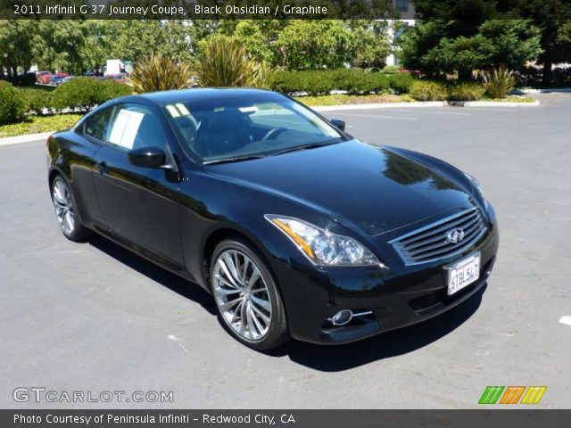 2011 Infiniti G 37 Journey Coupe in Black Obsidian