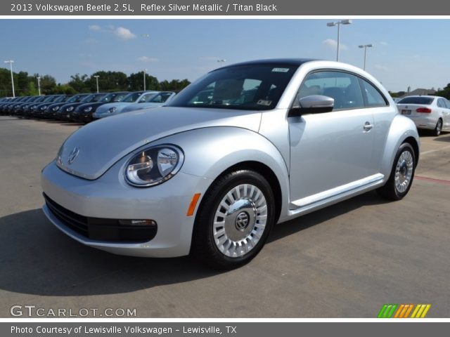 2013 Volkswagen Beetle 2.5L in Reflex Silver Metallic