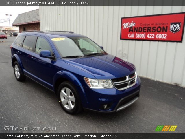 2012 Dodge Journey SXT AWD in Blue Pearl