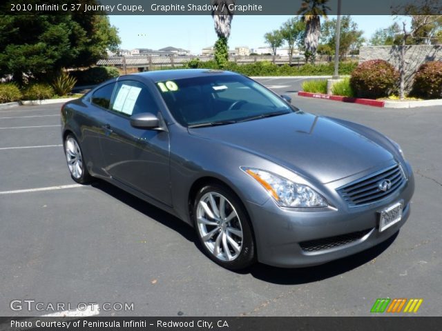 2010 Infiniti G 37 Journey Coupe in Graphite Shadow