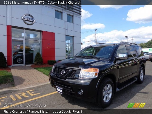 2011 Nissan Armada SV 4WD in Galaxy Black