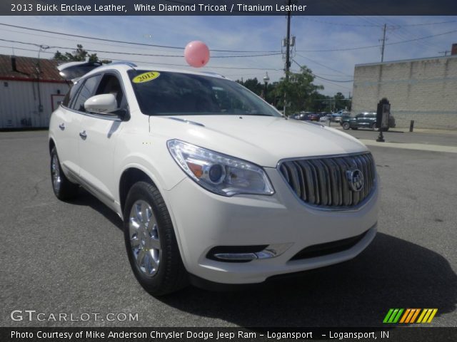 2013 Buick Enclave Leather in White Diamond Tricoat