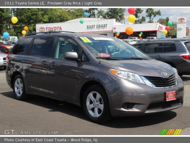 2011 Toyota Sienna LE in Predawn Gray Mica