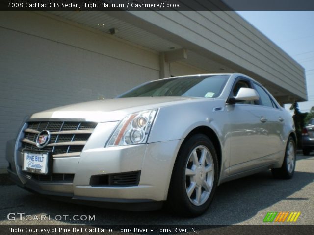 2008 Cadillac CTS Sedan in Light Platinum