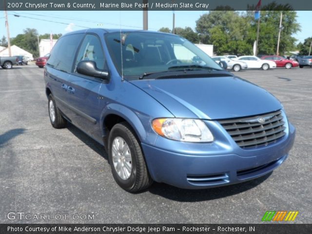 2007 Chrysler Town & Country  in Marine Blue Pearl