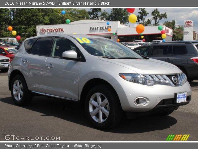 2010 Nissan Murano S AWD in Brilliant Silver Metallic