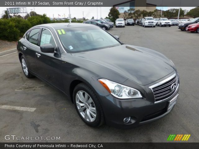 2011 Infiniti M 37 Sedan in Storm Front Gray