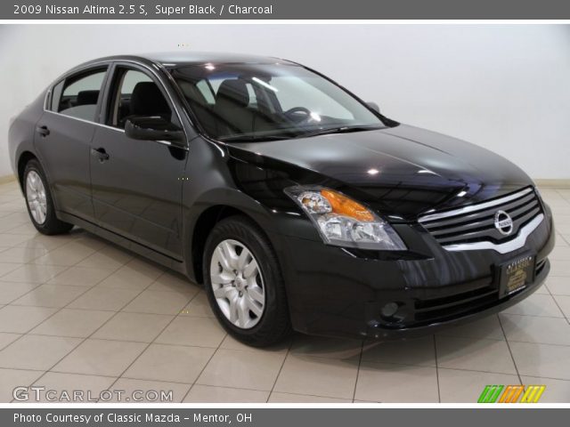 2009 Nissan Altima 2.5 S in Super Black