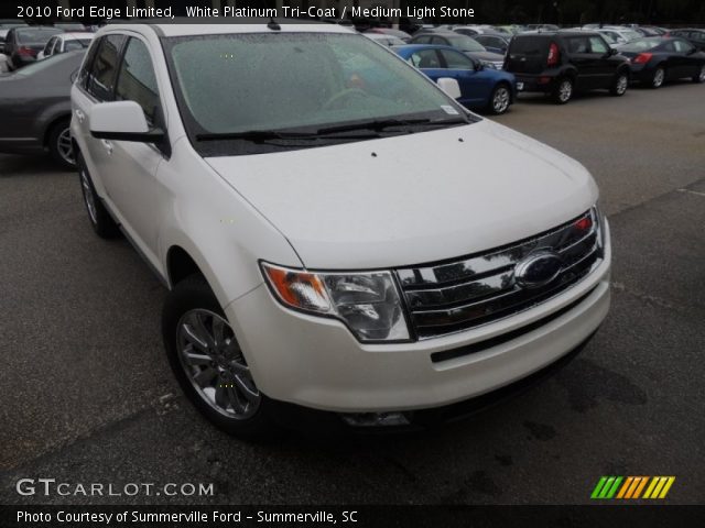 2010 Ford Edge Limited in White Platinum Tri-Coat