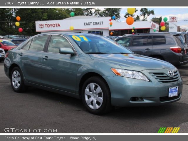 2007 Toyota Camry LE in Aloe Green Metallic