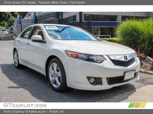 2010 Acura TSX Sedan in Premium White Pearl