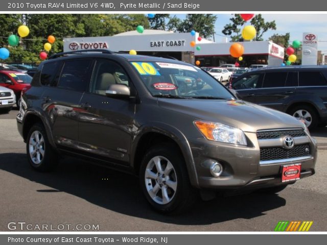 2010 Toyota RAV4 Limited V6 4WD in Pyrite Metallic