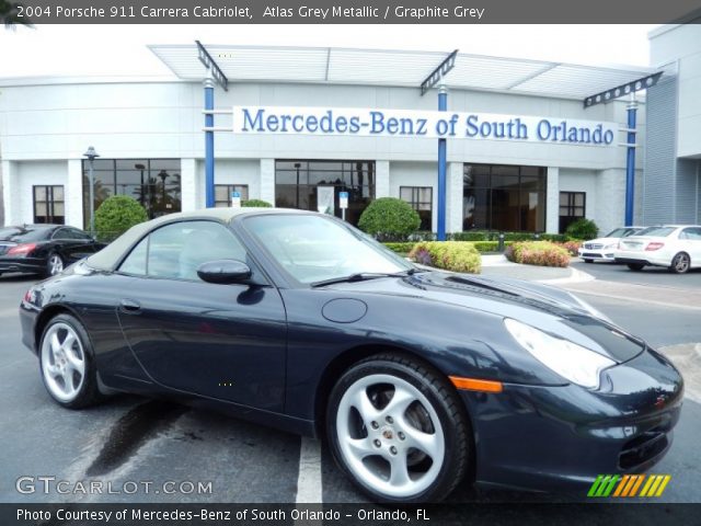 2004 Porsche 911 Carrera Cabriolet in Atlas Grey Metallic