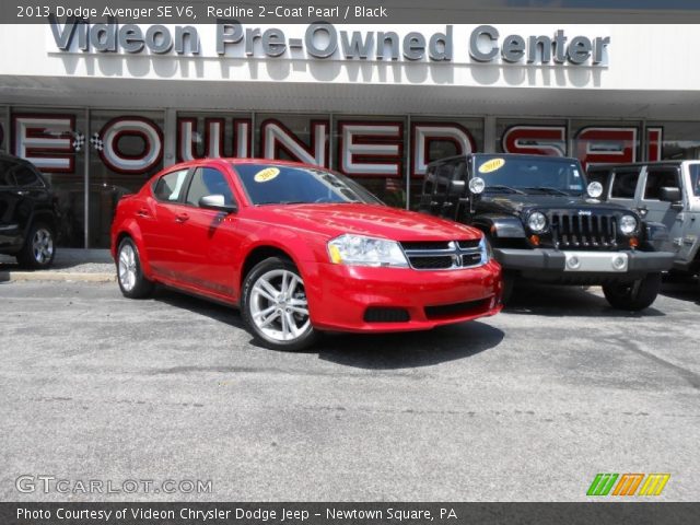 2013 Dodge Avenger SE V6 in Redline 2-Coat Pearl