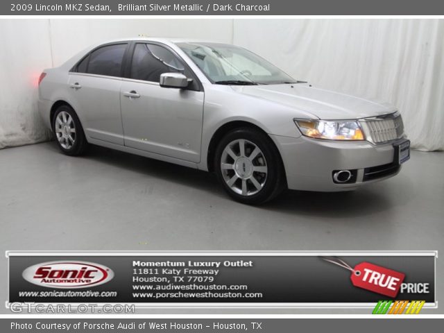2009 Lincoln MKZ Sedan in Brilliant Silver Metallic