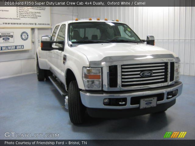 2010 Ford F350 Super Duty Lariat Crew Cab 4x4 Dually in Oxford White