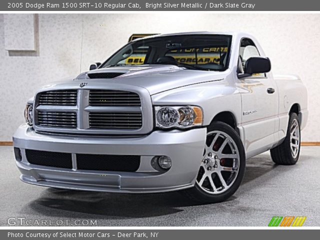 2005 Dodge Ram 1500 SRT-10 Regular Cab in Bright Silver Metallic
