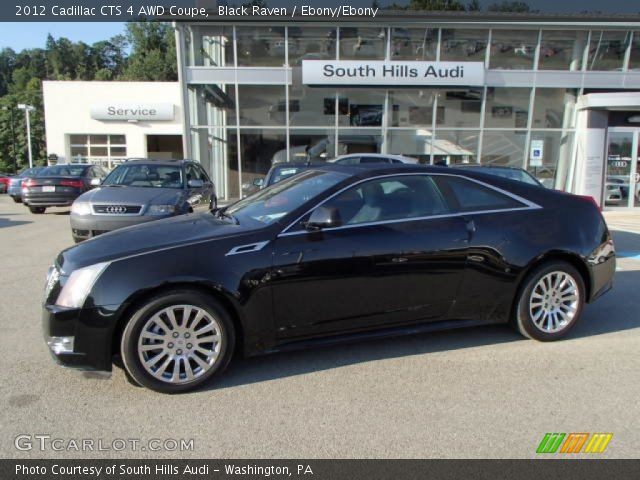 2012 Cadillac CTS 4 AWD Coupe in Black Raven
