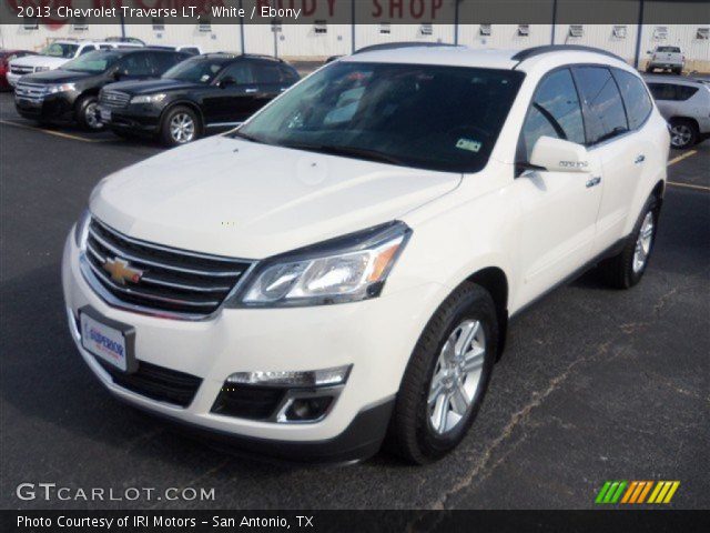 2013 Chevrolet Traverse LT in White