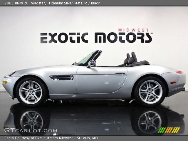 2001 BMW Z8 Roadster in Titanium Silver Metallic