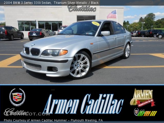 2004 BMW 3 Series 330i Sedan in Titanium Silver Metallic