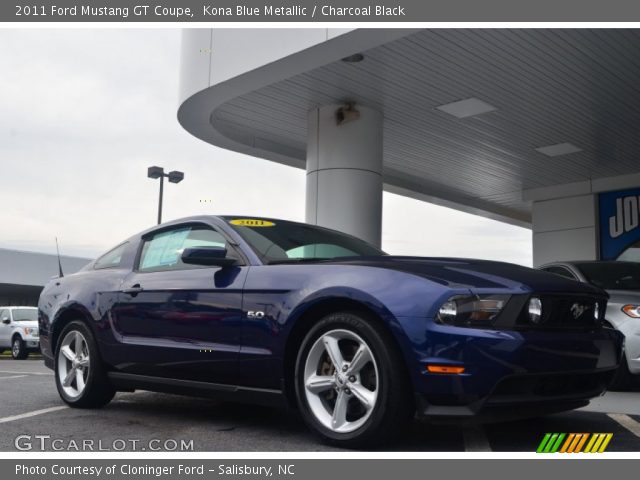2011 Ford Mustang GT Coupe in Kona Blue Metallic