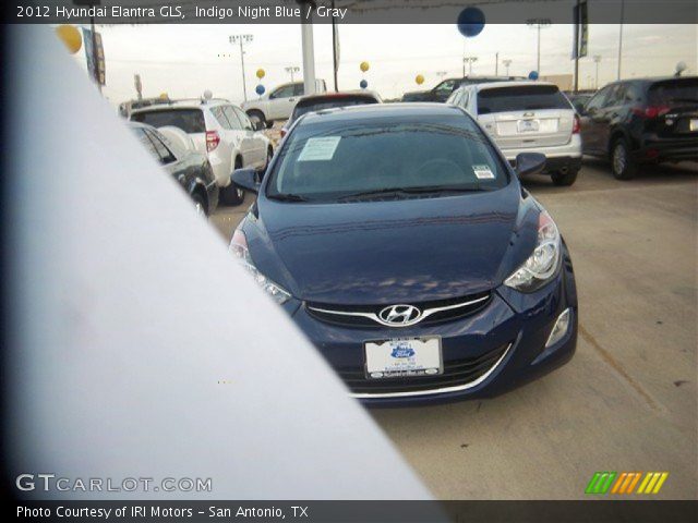 2012 Hyundai Elantra GLS in Indigo Night Blue