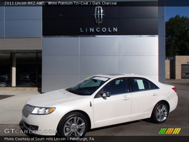 2011 Lincoln MKZ AWD in White Platinum Tri-Coat