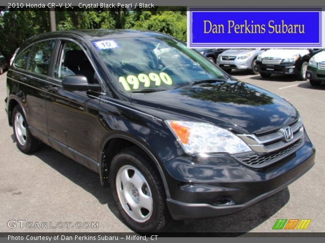 2010 Honda CR-V LX in Crystal Black Pearl