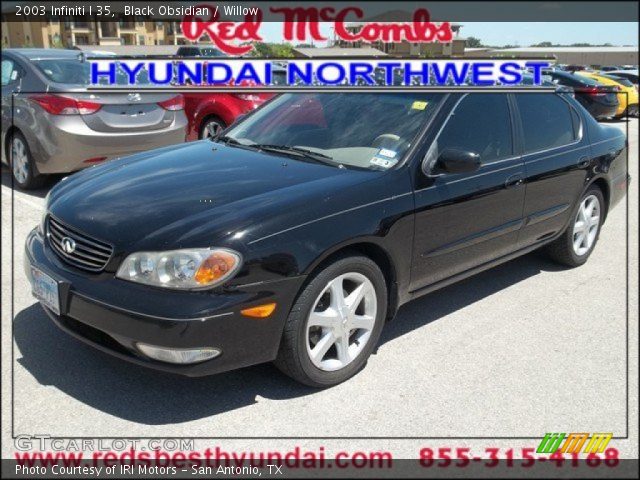 2003 Infiniti I 35 in Black Obsidian