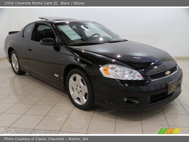 2006 Chevrolet Monte Carlo SS in Black