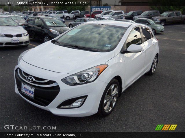 2013 Hyundai Elantra GT in Monaco White