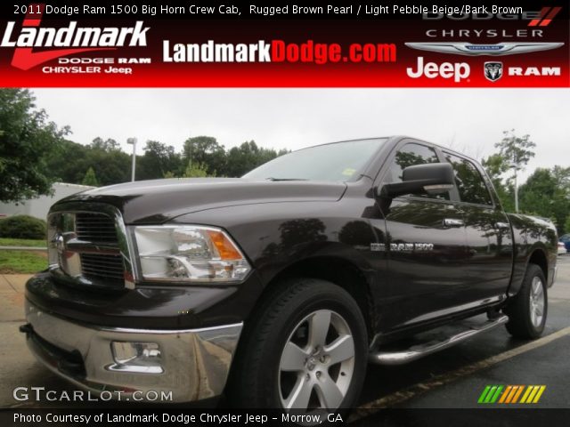 2011 Dodge Ram 1500 Big Horn Crew Cab in Rugged Brown Pearl