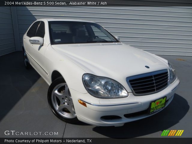 2004 Mercedes-Benz S 500 Sedan in Alabaster White