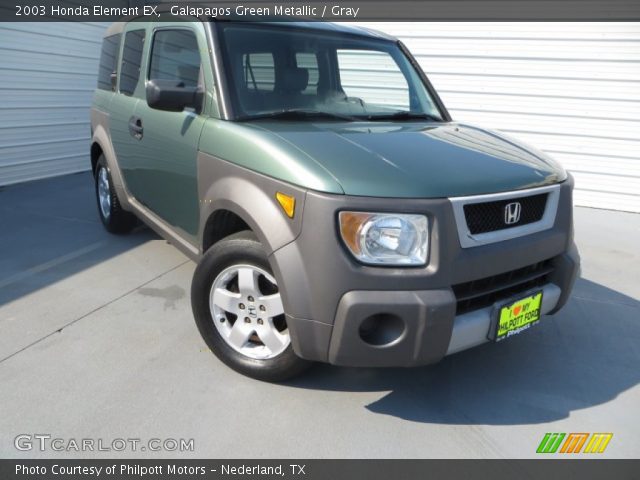 2003 Honda Element EX in Galapagos Green Metallic
