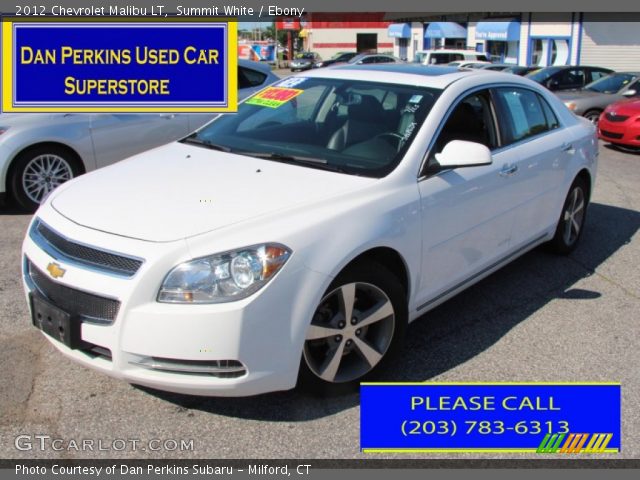 2012 Chevrolet Malibu LT in Summit White