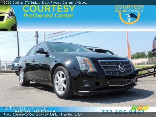2009 Cadillac CTS Sedan in Black Raven