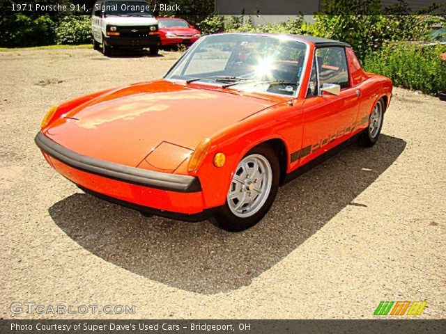 1971 Porsche 914  in Signal Orange