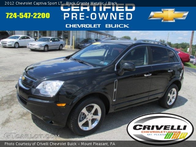 2012 Chevrolet Captiva Sport LT in Black Granite Metallic
