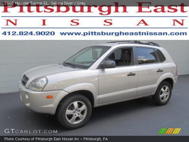 2006 Hyundai Tucson GL in Sahara Silver