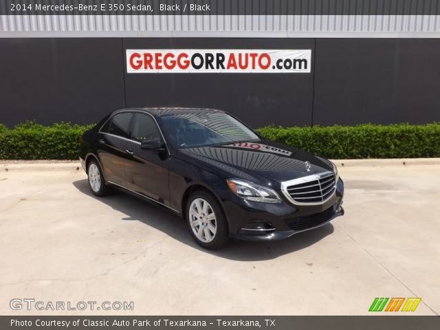 2014 Mercedes-Benz E 350 Sedan in Black