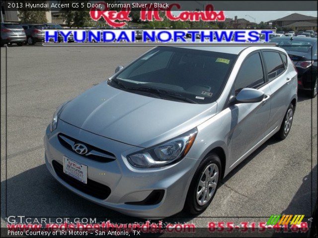 2013 Hyundai Accent GS 5 Door in Ironman Silver