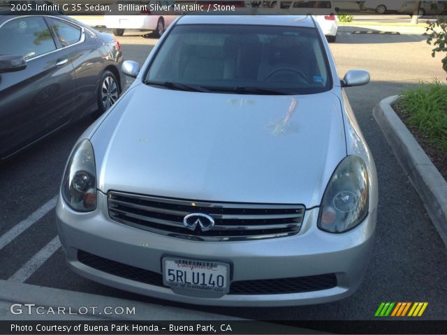2005 Infiniti G 35 Sedan in Brilliant Silver Metallic
