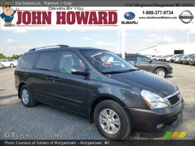 2012 Kia Sedona LX in Platinum