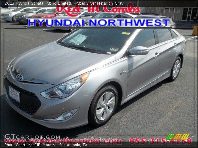 2013 Hyundai Sonata Hybrid Limited in Hyper Silver Metallic