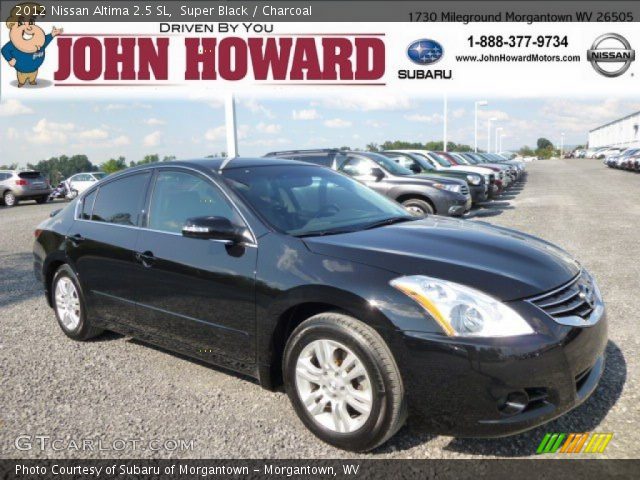 2012 Nissan Altima 2.5 SL in Super Black