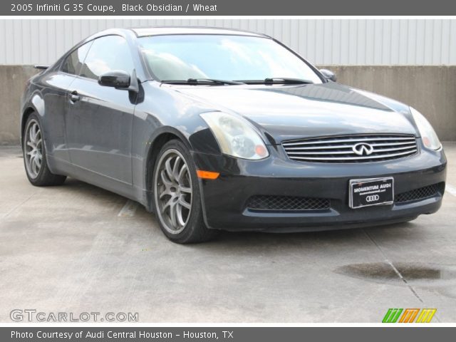 2005 Infiniti G 35 Coupe in Black Obsidian